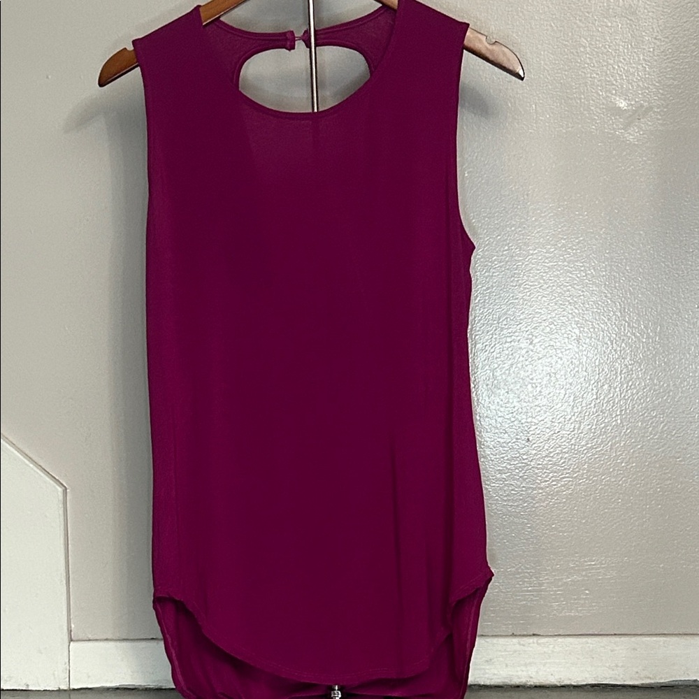 NWT Michael Stars Magenta Tank Top